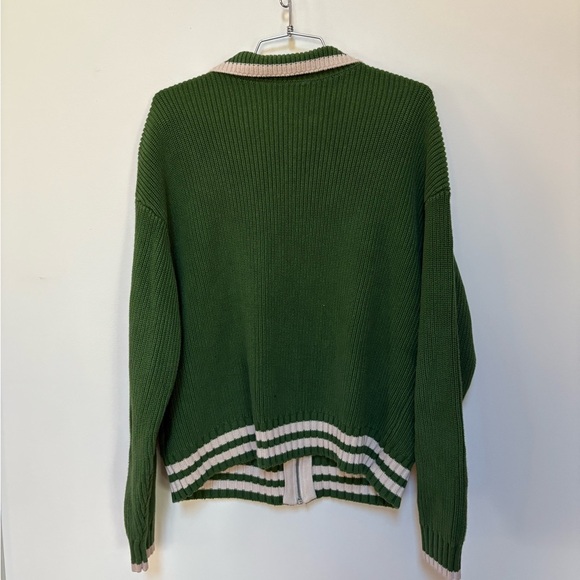 NWOT Falling Forward Knitted Sport Zip-Up Jumper Size Small - Picture 11 of 15
